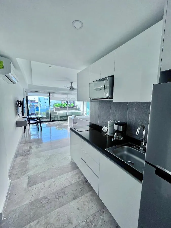 Apartamento 2Bdr Con Jacuzzi! Playa del Carmen Mexikó
